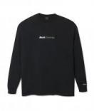 OFFICIAL LOGO LONG SLEEVE T / BLACK