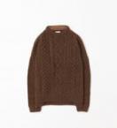 CABLE KNIT *ブラウン*