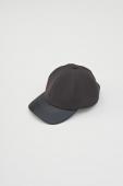 ×CA4LA / LEATHER B.B CAP / BROWN