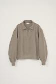 TECH HALF ZIP SWEAT /MOCA