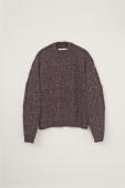 MIX KNIT / PURPLE