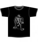 ASS-MAN TEE *ブラック×ホワイトプリント*