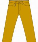CORDUROY ROSE PANTS *マスタード*