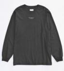  L/S LOGO TEE *ブラック*