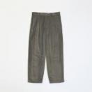 VELOR WIDE SLACKS *オリーブ*