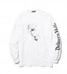"$" L/S Tee *ホワイト*