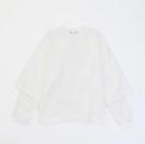 LAYERED SWEAT *オフホワイト*