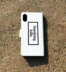 Smoking kills Back for iPhoneX [FRA194] *ホワイト*
