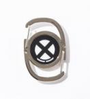 BxH CIRCLE LOGO CARABINER *シルバー*
