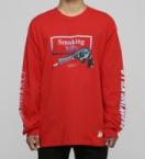 Smoking Gun Longsleeve T-shirt [ FRC245 ] *レッド*