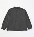 WIDE LINEN SHIRTS *ブラック*