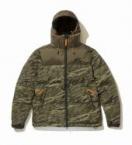 xNANGA HOODED 3LAYER DOWN JACKET *ゴーストライオンカモ*