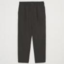ANKLE EASY SLACKS *BROWN*