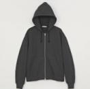 SHORT ZIP PARKA *BLACK*