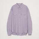 RAYON SILK SHIRT *LAVENDER*