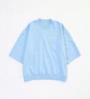 S/S WIDE SWEAT *サックス*