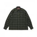 Check L/S Shirt (25aw-2) *ブルー*