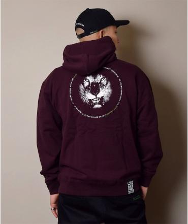 BC LION PULLOVER PARKA *ワイン*