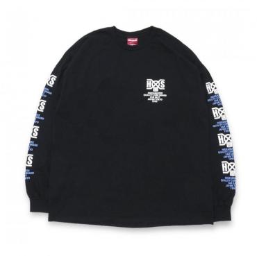 HS×BH L/S Tee *ブラック*