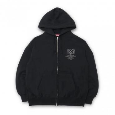 HS×BH Zip Hooded Sweat Shirt  *ブラック×バンダナ*