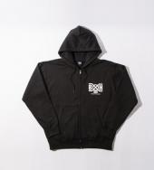 BxH HEAVY WEIGHT LOGO ZIP-UP PK *ブラック*