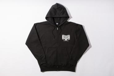 BxH HEAVY WEIGHT LOGO ZIP-UP PK *ブラック*