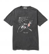 "SPIDER" S/S TEE *チャコール*