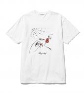 "SPIDER" S/S TEE *ホワイト*