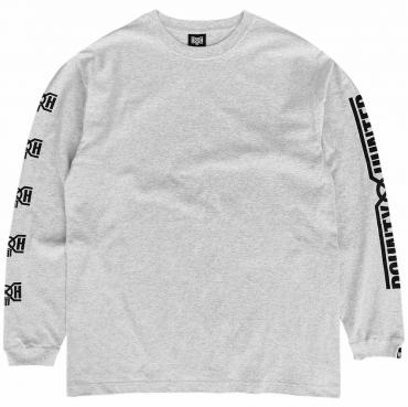 BxH LOGO L/S Tee 【ASH/BLACK】