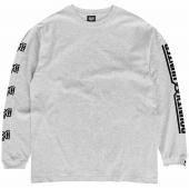 BxH LOGO L/S Tee 【ASH/BLACK】