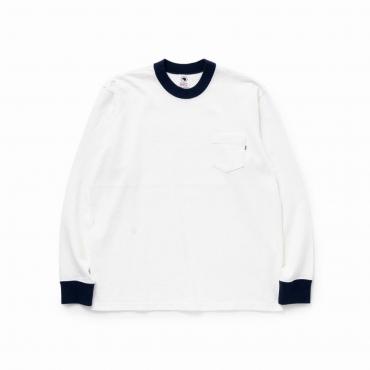 TRIM L/S TEE *ホワイト*