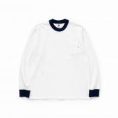 TRIM L/S TEE *ホワイト*