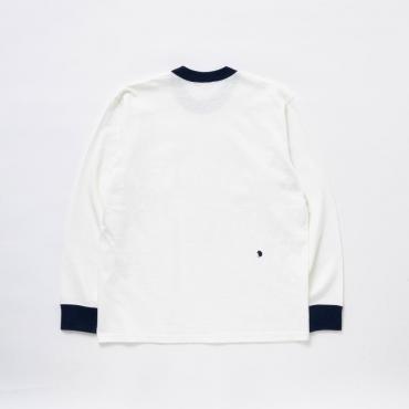 TRIM L/S TEE *ホワイト*