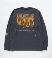 VARMINTS POCKET LS TEE *チャコール*