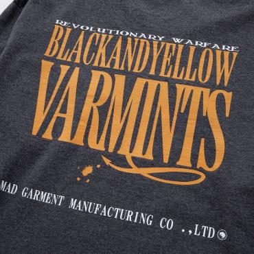 VARMINTS POCKET LS TEE *チャコール*