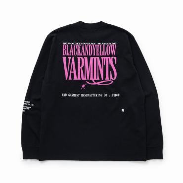 VARMINTS POCKET LS TEE *ブラック*