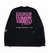 VARMINTS POCKET LS TEE *ブラック*