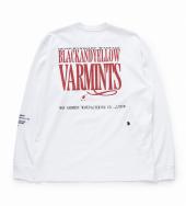 VARMINTS POCKET LS TEE *ホワイト*