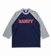 RAGLAN 3/4 SLEEVE TEE *ネイビー*