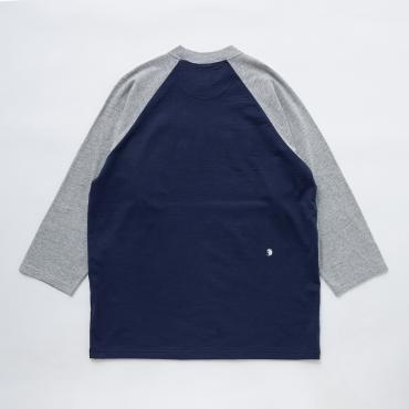 RAGLAN 3/4 SLEEVE TEE *ネイビー*