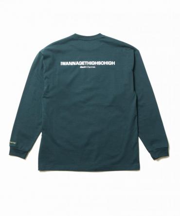 ZIGZAG L/S TEE / GREEN