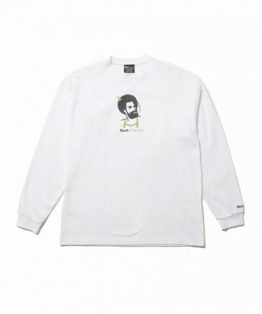 ZIGZAG L/S TEE / WHITE