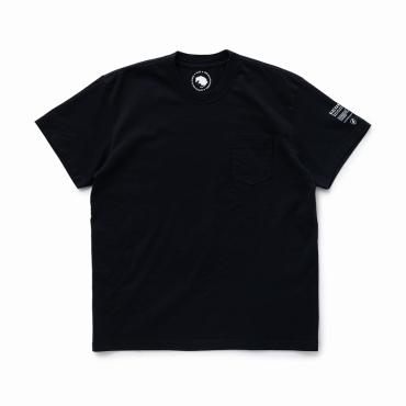 CREW NECK POCKET TEE REGULAR SILHOUETTE *ブラック*