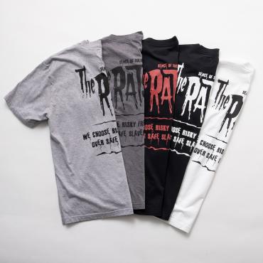 The RATS TEE *ブラック×レッド*