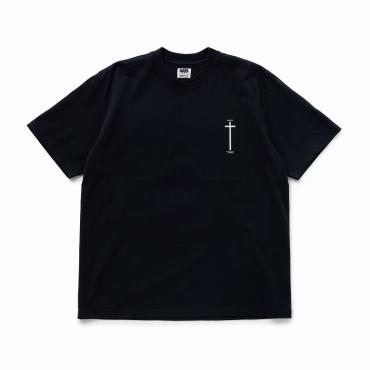 CROSS TEE *ブラック*