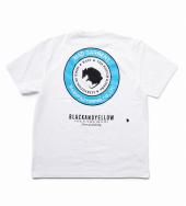 TWO WHEEL TEE *ホワイト×ライトブルー*