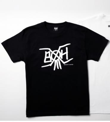 BxH HAND WRITE LOGO TEE *ブラック *