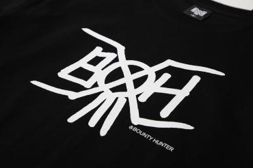 BxH HAND WRITE LOGO TEE *ブラック *