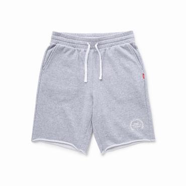 CUT OFF SWEAT SHORTS *グレー*