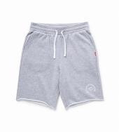 CUT OFF SWEAT SHORTS *グレー*